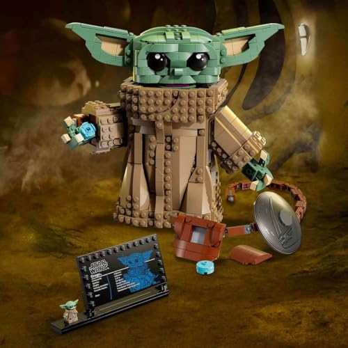LEGO Star Wars 75446 Grogu (Lehrling des Mandalorianers) - Spielfigur Modellbau mit Beskar-Rüstung als DIY Deko - Geschenk für Jungen und Mädchen ab 10 Jahren sowie Filmfans - 2