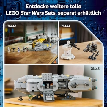 LEGO Star Wars 75446 Grogu (Lehrling des Mandalorianers) - Spielfigur Modellbau mit Beskar-Rüstung als DIY Deko - Geschenk für Jungen und Mädchen ab 10 Jahren sowie Filmfans - 8