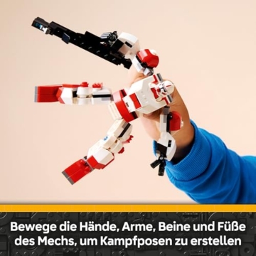 LEGO Star Wars 75448 Klon-Schocktruppen Mech - Bewege­liche Actionfigur mit Blastergewehr & Minifigur - Modellbau für Kinder - Geschenk für Jungen ab 6 Jahren & Star-Wars-Fans - 4