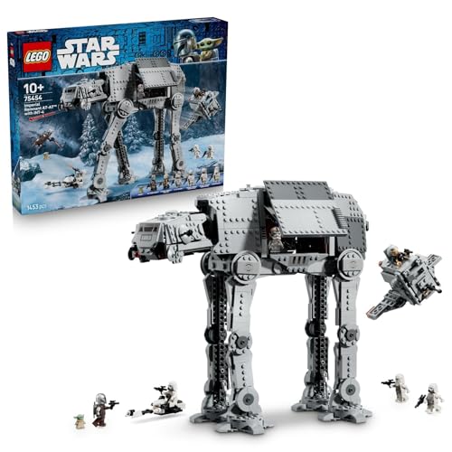 LEGO Star Wars 75454 AT-AT des Restimperiums mit INT-4 Spielzeug - The Mandalorian and Grogu Figuren mit Shuttle, Speeder Bike, 6 Minifiguren & 1 Figur - Geschenk für Jungen & Fans ab 10 Jahren - 1
