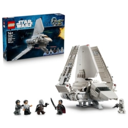 LEGO Star Wars 75459 Imperiales Shuttle der Lambda-Klasse Bauset - 5 sammelbare Minifiguren, Moff Gideon und Dunkelschwert - Geschenk für Teenager Jungs ab 14 Jahren & Erwachsene The Mandalorian Fans - 1