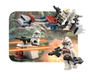 LEGO 7655 Star Wars Clone Troopers Battle Pack