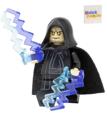 LEGO Star Wars: Emperor Palpatine Minifigur mit Machtblitzen (Figur 4,3 cm groß) - 1