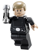LEGO® Star Wars™ Final Duel Minifigur – Luke Skywalker mit Black Hand and Lightsaber (75093) - 1
