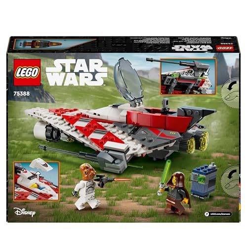LEGO Star Wars 75388 – Jedi Bobs Sternjäger: Der Kultpilot ist zurück in der Galaxis aus LEGO-Steinen