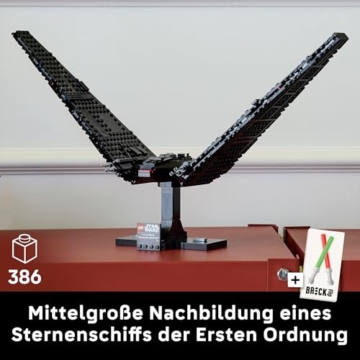 LEGO Star Wars Kylo Ren Kommandoshuttle – Kylo Ren LEGO Shuttle mit bedruckter Fliese, LEGO 75406 - 2