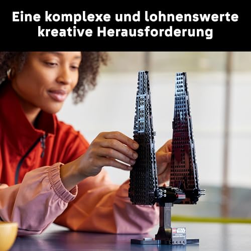 LEGO Star Wars Kylo Ren Kommandoshuttle – Kylo Ren LEGO Shuttle mit bedruckter Fliese, LEGO 75406 - 3