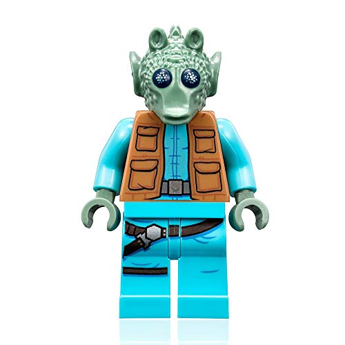 LEGO Star Wars Minifigur - Greedo The Bounty Hunter (mit Gürtel und Blaster) 75205 - 2