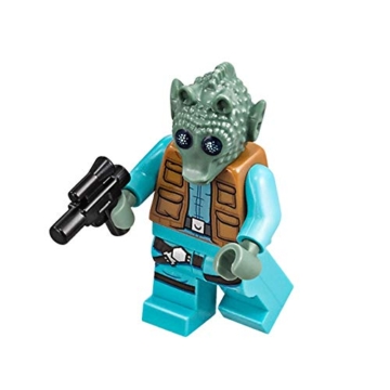 LEGO Star Wars Minifigur - Greedo The Bounty Hunter (mit Gürtel und Blaster) 75205 - 1