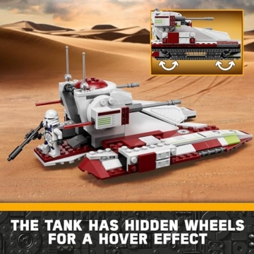 LEGO Star Wars - Republic Fighter Tank, Kind - 6