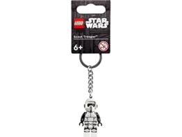 LEGO Star Wars Scout Trooper Minifigur Schlüsselanhänger 854246, weiß, S - 1