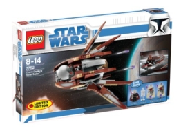 LEGO 7752 Star Wars Set Clone Wars Count Dookus Solar Sailer