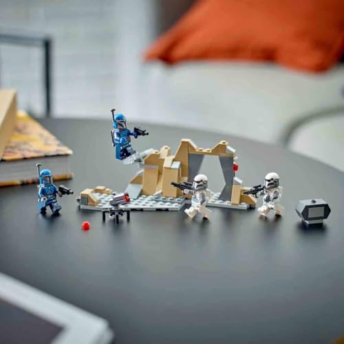 LEGO Star Wars 75373 – Hinterhalt auf Mandalore Battle Pack: Epische Schlachten aus The Mandalorian zum Nachbauen