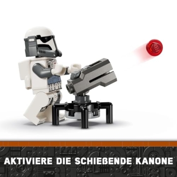LEGO Star Wars 75373 – Hinterhalt auf Mandalore Battle Pack: Epische Schlachten aus The Mandalorian zum Nachbauen