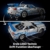 LEGO Technic 2 Fast 2 Furious Nissan Skyline GT-R (R34) Flitzer - Automodell für Erwachsene - mit Driftfunktion, Lenkung, Federung und 6-Zylinder-Motor - Sammlergeschenk für Fans - 42210 - 3