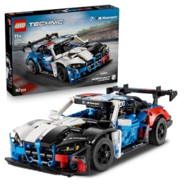 LEGO Technic BMW M4 GT3 EVO Rennwagen - Modellbausatz mit V6-Motor, Lenkung & öffnenden Türen - Gaming Geschenk für Jungen ab 11 Jahren & Jugendliche Motorsport Fans - 42226 - 1