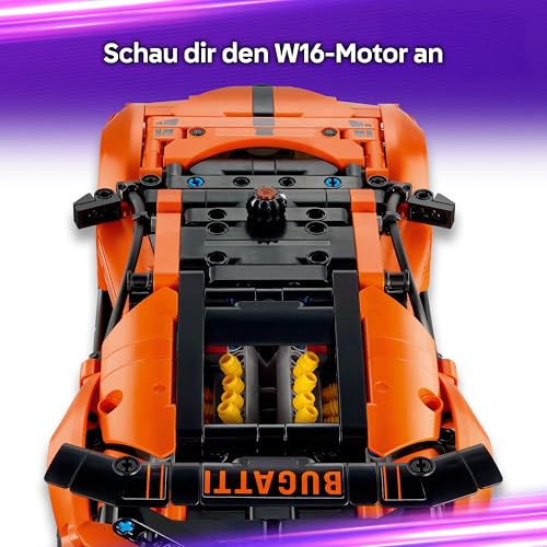 LEGO Technic Bugatti Chiron Pur Sport (42222) Motor