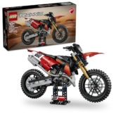 LEGO Technic Ducati Desmo450 MX Factory Motorrad Modellbausatz - Mit Motorrad Spielzeug mit Lenkung & Federung - Schreibtisch Deko - Sammelbares Geschenk für Jungen ab 10 Jahren - 42238 - 1