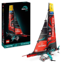 LEGO Technic Emirates Team New Zealand AC75 Rennjacht, Bauset mit Segelboot für Erwachsene, Geschenk für Männer und Frauen, kreative und entspannende Aktivität 42174 - 1
