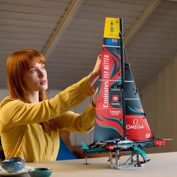 LEGO Technic Emirates Team New Zealand AC75 Rennjacht, Bauset mit Segelboot für Erwachsene, Geschenk für Männer und Frauen, kreative und entspannende Aktivität 42174 - 8
