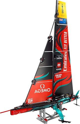 LEGO Technic Emirates Team New Zealand AC75 Rennjacht, Bauset mit Segelboot für Erwachsene, Geschenk für Männer und Frauen, kreative und entspannende Aktivität 42174 - 9