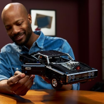 LEGO Technic Fast and Furious Dodge Charger R/T Auto - Modellbau Auto für Erwachsene - Sammlerset mit V8 Motor und Federung - Nostalgisches Geschenk für Filmfans - 42231 - 7
