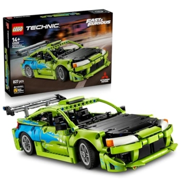 LEGO Technic Fast and Furious Mitsubishi Eclipse Auto - Modellbau Auto - Sammlerset inkl. Lenkung und 2 NOS-Flaschen - Geschenk für Jungen ab 14 Jahren und Erwachsene Filmfans - 42229 - 1