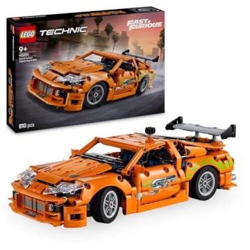 LEGO Technic Fast and Furious Toyota Supra MK4 - Spielzeug Auto - Mit 6-Zylinder-Motor & aufklappbaren Türen - Modell Set für Jungen und Mädchen ab 9 Jahren - Geschenkidee zum Geburtstag 42204 - 1