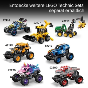 LEGO Technic Gelbes Motorrad - Spielzeug Fahrzeug Modellbau mit 3-Zylinder-Motor - STEM Geburtstagsgeschenk für Jungen ab 7 Jahren & Technik-Fans - 42225 - 7