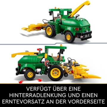 LEGO Technic John Deere 9700 Forage Harvester, Traktor-Spielzeug für Kinder, Bauernhof-Set, Fahrzeug-Modell mit realistischen Funktionen, Geschenk für Jungen und Mädchen ab 9 Jahren 42168 - 3