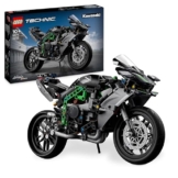 LEGO Technic Kawasaki Ninja H2R Motorrad, Geschenk für Kinder & Erwachsene zum Geburtstag, Dekoration, Spielzeug, Modell für Jungen und Mädchen ab 10 Jahren 42170 - 1
