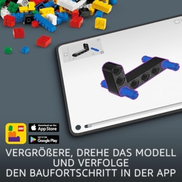LEGO Technic Kawasaki Ninja H2R Motorrad, Geschenk für Kinder & Erwachsene zum Geburtstag, Dekoration, Spielzeug, Modell für Jungen und Mädchen ab 10 Jahren 42170 - 6