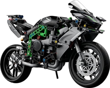 LEGO Technic Kawasaki Ninja H2R Motorrad, Geschenk für Kinder & Erwachsene zum Geburtstag, Dekoration, Spielzeug, Modell für Jungen und Mädchen ab 10 Jahren 42170 - 9