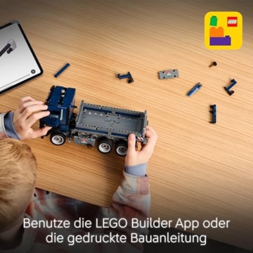 LEGO Technic 42203 – Kipplaster Baustellen Action