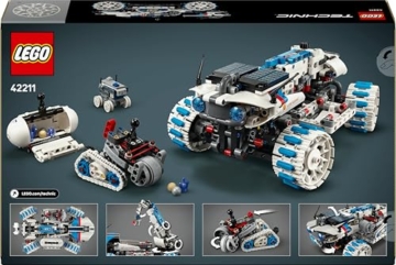 LEGO Technic Lunar Outpost Mondrover-Raumfahrzeug - Interaktives Spielzeug - Kran und Sonnenkollektoren - Robotermodell zum Bauen und Spielen - Geschenk für Jungen und Mädchen ab 10 Jahren 42211 - 11