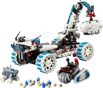 LEGO Technic Lunar Outpost Mondrover-Raumfahrzeug - Interaktives Spielzeug - Kran und Sonnenkollektoren - Robotermodell zum Bauen und Spielen - Geschenk für Jungen und Mädchen ab 10 Jahren 42211 - 10