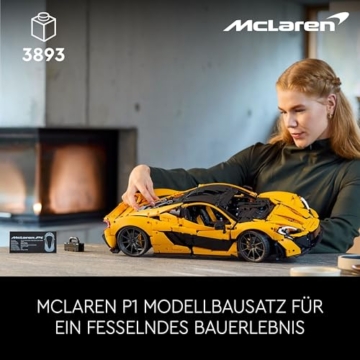 LEGO Technic 42172 – McLaren P1 Supersportwagen für Erwachsene