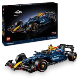 LEGO Technic Oracle Red Bull Racing RB20 F1 Rennauto Modell - Formel 1 Bauset zum Sammeln - V6-Motor, Getriebe, Lenkung & DRS im Maßstab 1:8 - Geschenkidee für Erwachsene & Teenager 42206 - 1