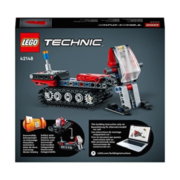 LEGO Technic Pistenraupe (42148) Box Rückseite
