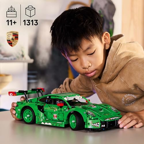 LEGO Technic Porsche 911 GT3 R „Rexy“ (AO Racing) (42224) Geschenk für Kinder
