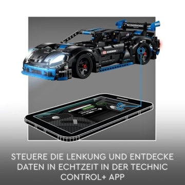 LEGO Technic Porsche GT4 e-Performance Rennwagen, Ferngesteuerter Flitzer, interaktives Modellauto, Geschenk für Kinder, Bauspielzeug ab 10 Jahren 42176 - 4