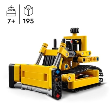 LEGO Technic 42163 Schwerlast Bulldozer – Planierraupe ab 7