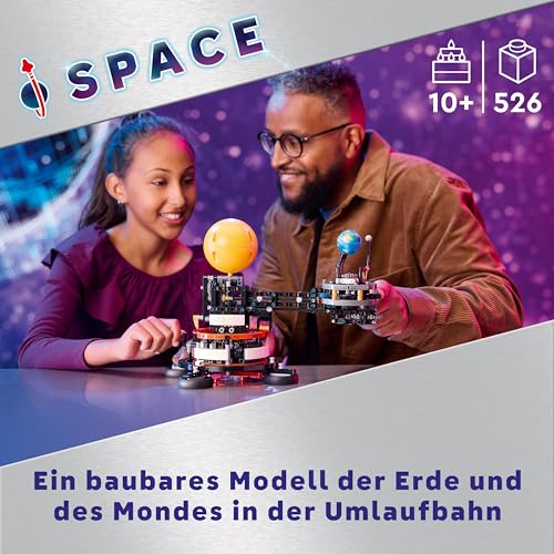 LEGO Technic Sonne Erde Mond Modell Spielset, Geschenk für Kinder ab 10 Jahren, Weltraum Spielzeug zur Darstellung des Sonnensystems, lässt Jungen und Mädchen fantasievoll Spielen 42179 - 2
