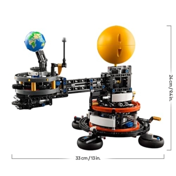 LEGO Technic Sonne Erde Mond Modell Spielset, Geschenk für Kinder ab 10 Jahren, Weltraum Spielzeug zur Darstellung des Sonnensystems, lässt Jungen und Mädchen fantasievoll Spielen 42179 - 6