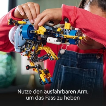 LEGO Technic Tiefseeforscher U-Boot Spielzeug, Bauspielzeug für Kinder, Jungen und Mädchen ab 9 Jahren, kreative Geschenkideen zum Geburtstag, baubares Fahrzeug, mit drehenden Propellern 42201 - 4