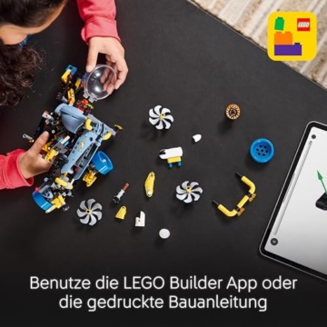 LEGO Technic Tiefseeforscher U-Boot Spielzeug, Bauspielzeug für Kinder, Jungen und Mädchen ab 9 Jahren, kreative Geschenkideen zum Geburtstag, baubares Fahrzeug, mit drehenden Propellern 42201 - 6