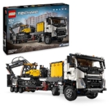 LEGO Technic Volvo FMX LKW mit EC230 Electric Raupenbagger, Kinderspielzeug, Geschenkset für Jungen und Mädchen ab 10 Jahren, Spielzeug Baufahrzeuge, Bagger-Spielzeugset 42175 - 1