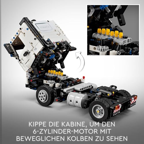 LEGO Technic Volvo FMX LKW mit EC230 Electric Raupenbagger, Kinderspielzeug, Geschenkset für Jungen und Mädchen ab 10 Jahren, Spielzeug Baufahrzeuge, Bagger-Spielzeugset 42175 - 3