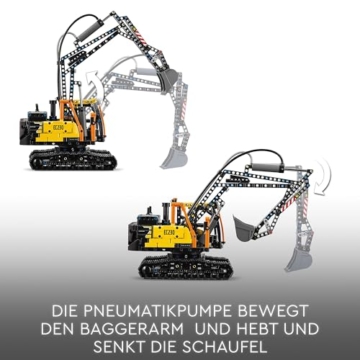 LEGO Technic Volvo FMX LKW mit EC230 Electric Raupenbagger, Kinderspielzeug, Geschenkset für Jungen und Mädchen ab 10 Jahren, Spielzeug Baufahrzeuge, Bagger-Spielzeugset 42175 - 5