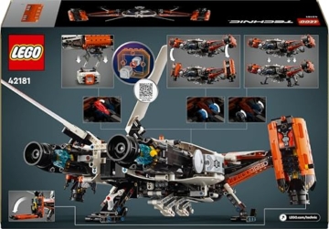 LEGO Technic VTOL-Schwerlastraumfrachter LT81, Space Bauset, Weltraum-Spielzeug, Raumschiff, Spielset mit Mini-Rover, Geschenk für Jungen & Mädchen ab 10 Jahren 42181 - 11